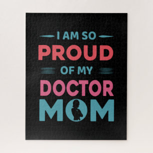 Proud Of My Doctor Mum Jigsaw Puzzle