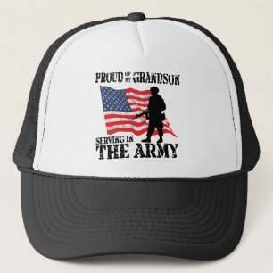 Proud of My Grandson Trucker Hat