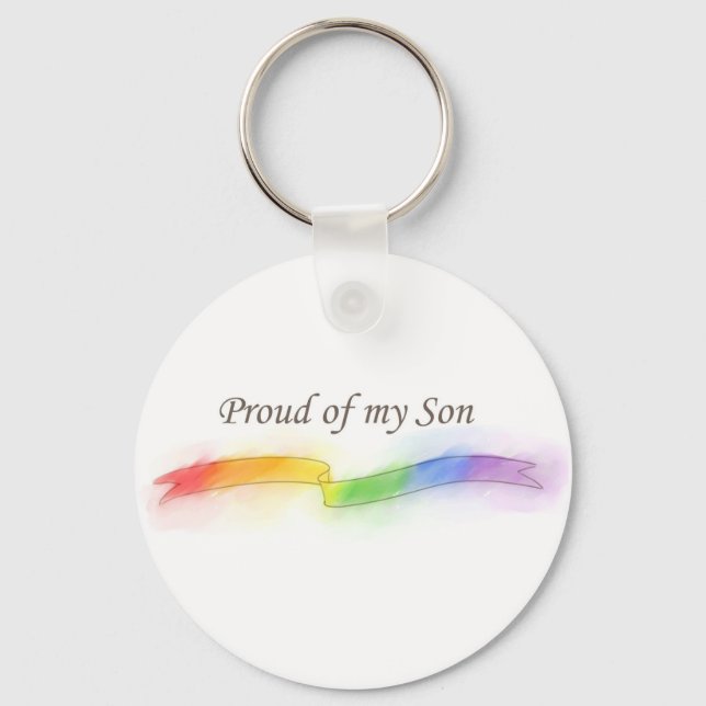 Proud of my Son Key Ring (Front)
