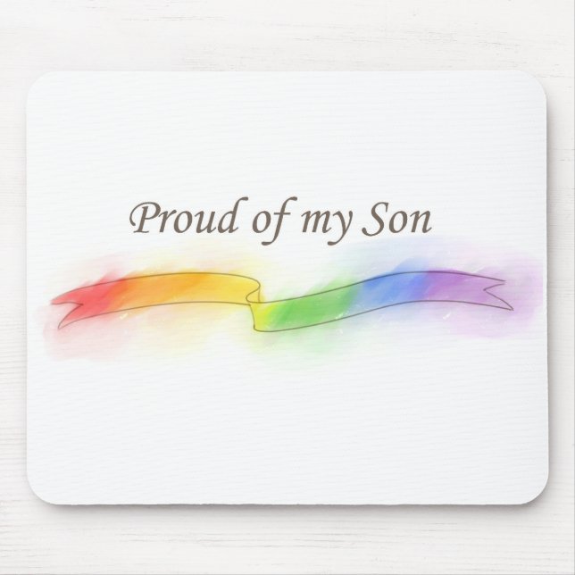 Proud of my Son Mouse Pad (Front)