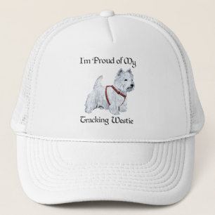 Proud of My Tracking Westie Trucker Hat