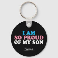 Proud of My Transgender Son Mum Dad Monogram