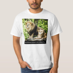 Proud of Saving Animals T-SHIRT by RoseWrites