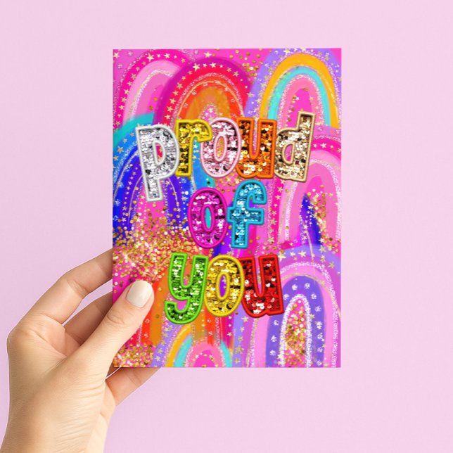 Proud of You Congratulations Card (Creator Uploaded)