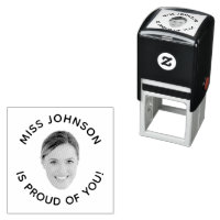 Proud Of You Funny Custom Face Photo Teacher