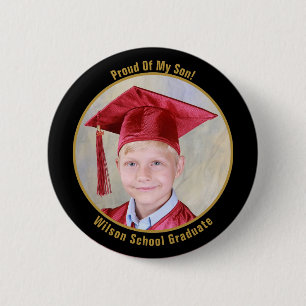Proud Of Your Graduate Photo Button