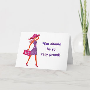 PROUD OF YOURSELF **GRADUATE** CARD