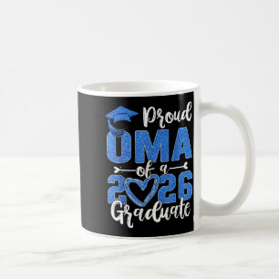 Proud oma of a class of 2026 graduate senior coffee mug