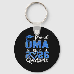 Proud oma of a class of 2026 graduate senior key ring