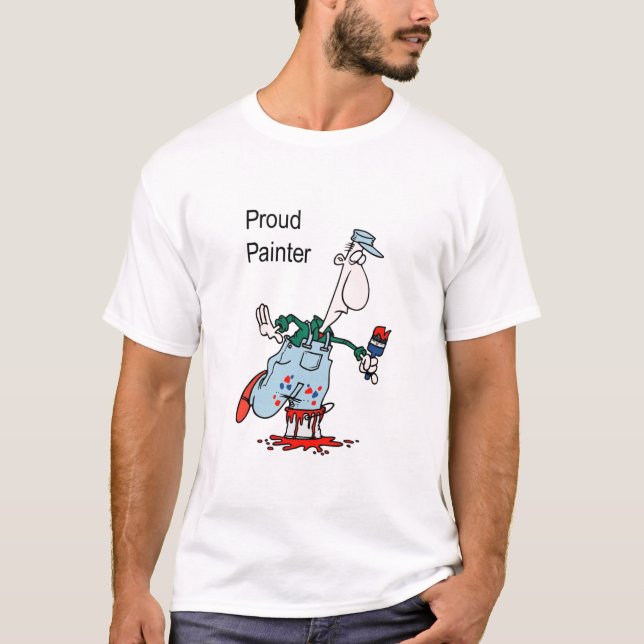 proud painter tank top (Front)