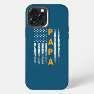 Proud Papa Funny Fathers Day From Grandchildren iPhone 13 Pro Max Case