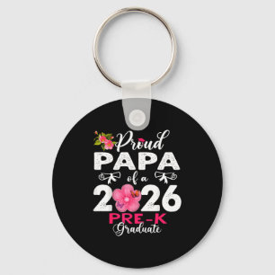 Proud papa of 2026 pre-k graduate mothers day key ring