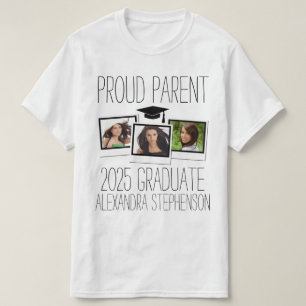 Proud Parent 2023 Graduate Graduation Photo T-Shirt