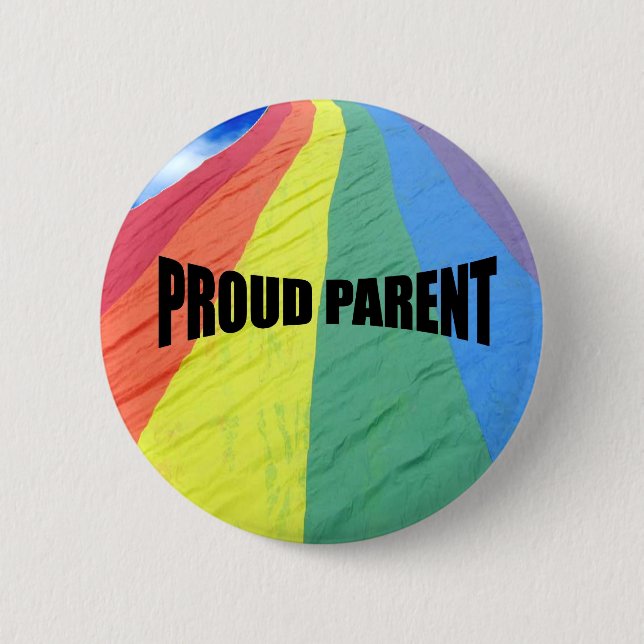 Proud Parent 6 Cm Round Badge (Front)
