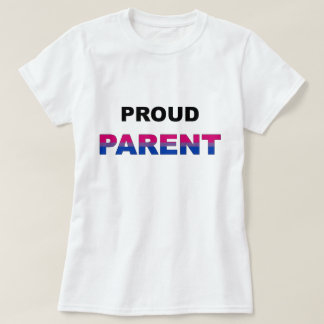 Proud Parent Bi LGBT T-Shirt