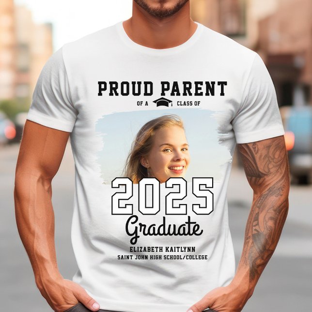 Proud Parent Class of 2025 Graduate Senior T-Shirt (Creator Uploaded)