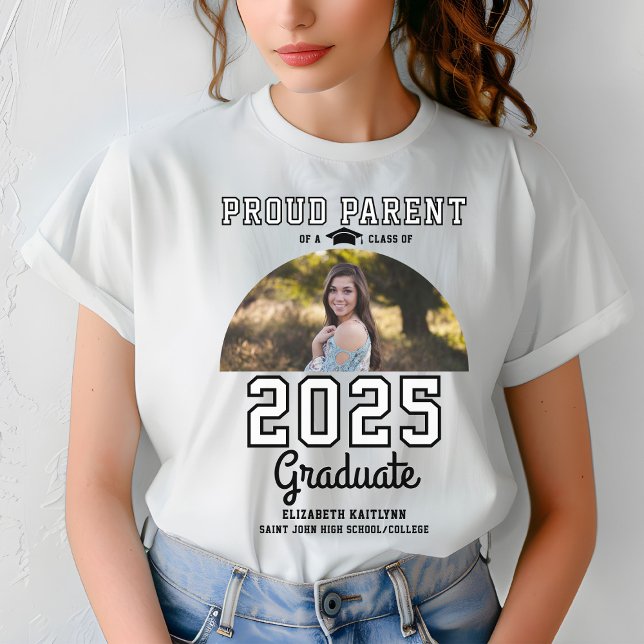 Proud Parent Class of 2025 Graduate Senior T-Shirt (Creator Uploaded)