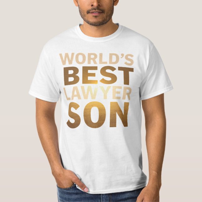 Proud Parent of a Lawyer T-Shirt (Front)