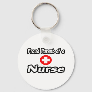 Proud Parent of a Nurse Key Ring