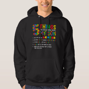 Proud parent of an autistic child hoodie