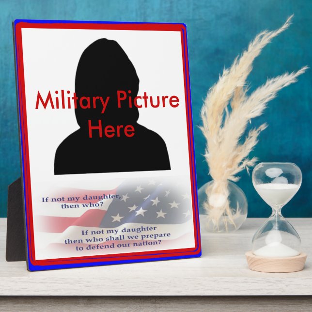 Proud Parent of Military Daughter Frame (Side)