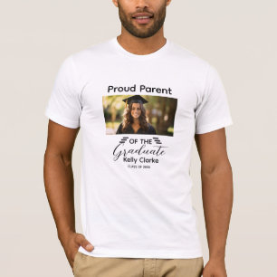 Proud Parent Of The Graduate   Grad Photo T-Shirt