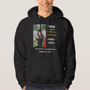 Proud Parent Of The Graduate Photo T-Shirt Hoodie