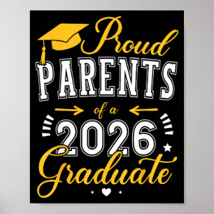 Proud parents of a class of 2026 graduate for poster