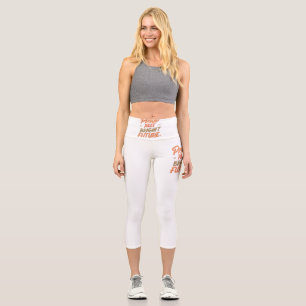 "Proud Past Bright Future." Capri Leggings