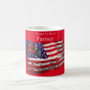 Proud Patriotic Farmer Flag Thunder_Cove Coffee Mug
