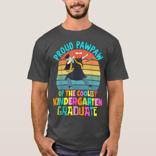 Proud Pawpaw Kindergarten Graduation 2022 Dabbing T-Shirt