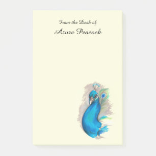 Proud Peacock Post-it Notes
