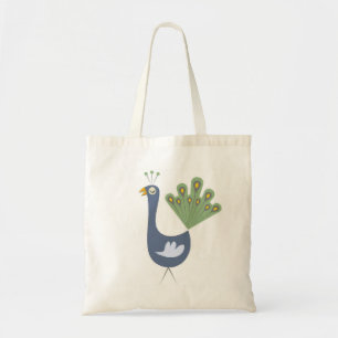 Proud Peacock Tote Bag