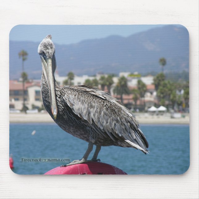 Proud Pelican Mousepad (Front)