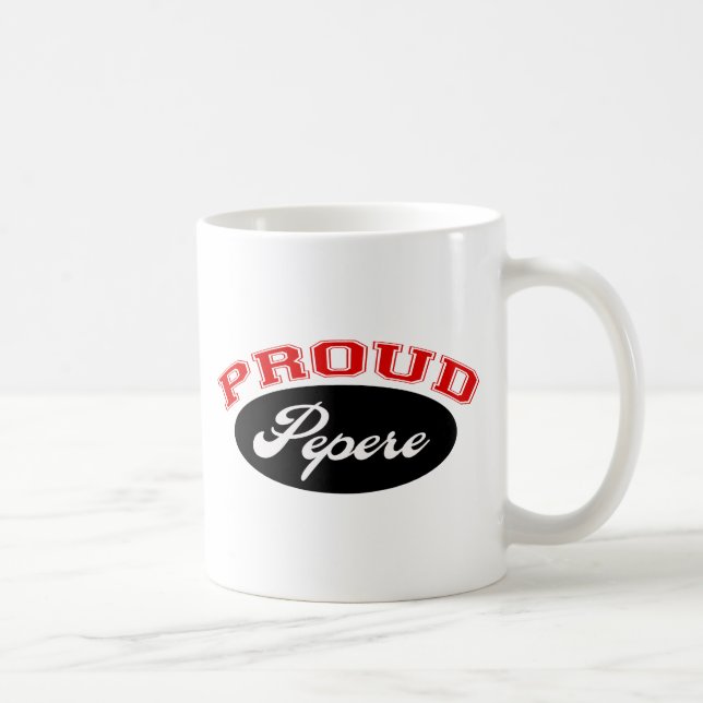 Proud Pepere Coffee Mug (Right)
