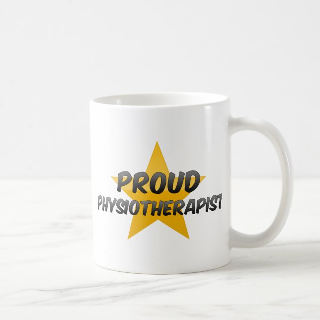 Proud Physiotherapist Coffee Mug (Right)