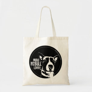 PROUD PITBULL LOVER TOTE BAG
