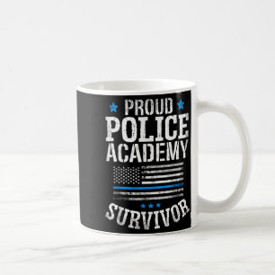 Proud police academy survivor coffee mug