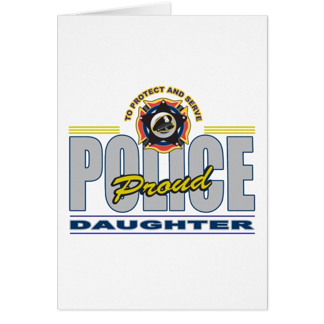 Proud Police Daughter (Front)