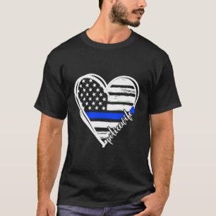 Proud Police Of A Police Officer He Cop T-Shirt