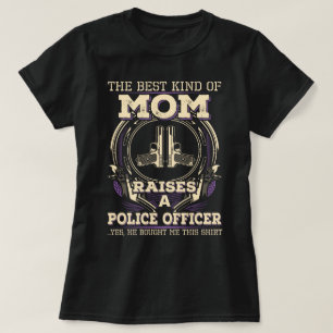 Proud Police Officer's Mom T-Shirt