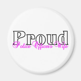 Proud Police Officer's Wife Magnet