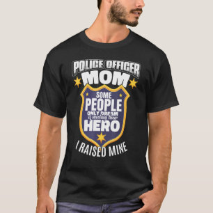 Proud Policeman Cop Deputy Sheriff Police Officer T-Shirt