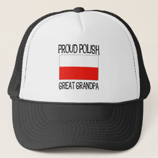 Proud Polish Great Grandpa Trucker Hat
