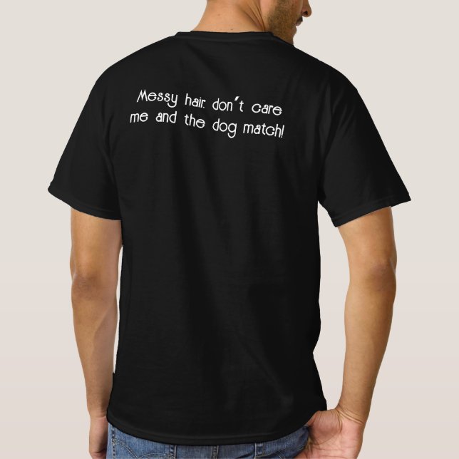 Proud Poodle Dad T-Shirt (Back)