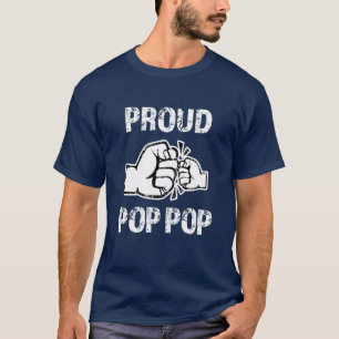 Proud Pop-Pop funny men's grandpa shirt