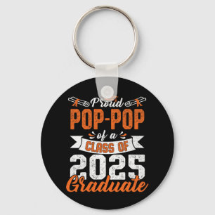 Proud Pop-pop Of A Cl Of 2025 Graduate Senior Grad Key Ring