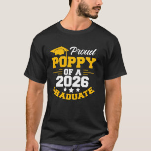 Proud POPPY of 2026 Senior Graduate College Univer T-Shirt