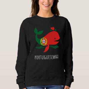 Proud Portuguese Portugal Flag   Sweatshirt