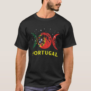Proud Portuguese Retro Portugal Flag 6 T-Shirt
